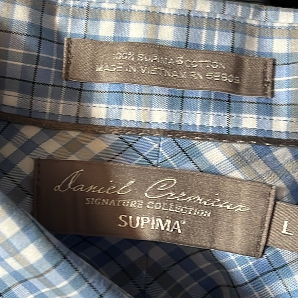 Daniel Cremieux signature collection long sleeve shirt.  Size L - Picture 4 of 4